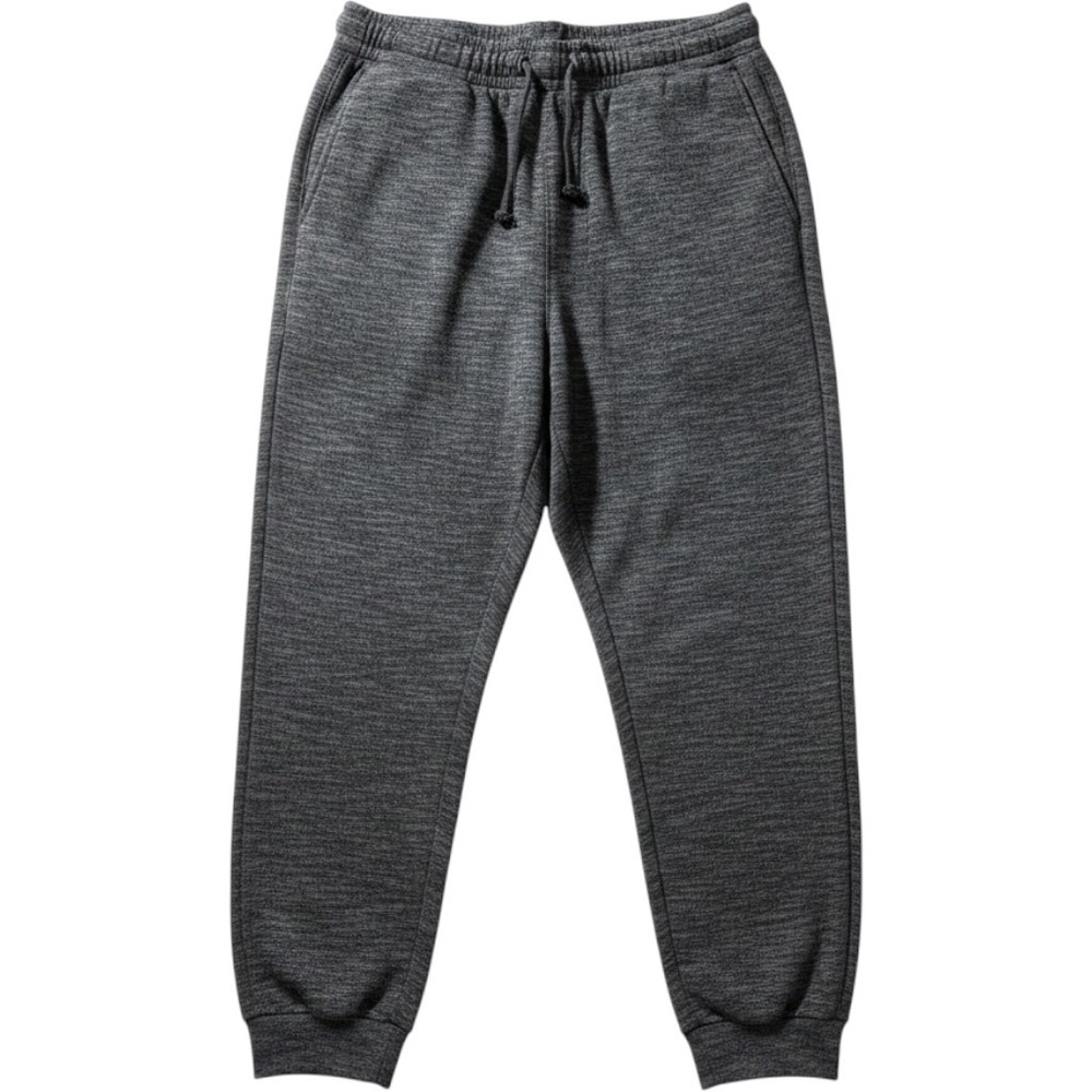 Evans Dark Grey Marl Knit Jogger Pants Plus Size 26/28 Elastic Waist Drawstring